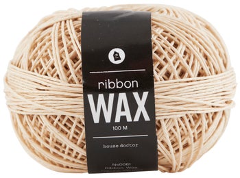 Sznurek jutowy do pakowania prezentów Wax 100 m naturalny – obraz-1