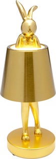 Lampa stołowa Rabbit LED 29 cm złota – obraz-1