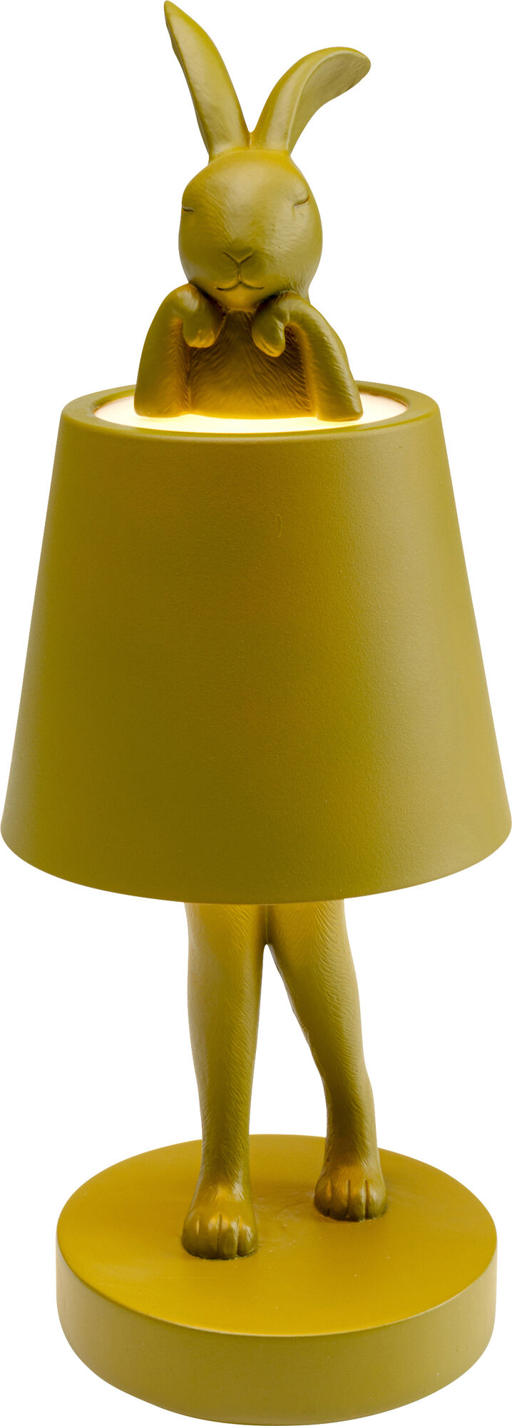 Lampa stołowa Rabbit LED 29 cm zielona – obraz-1