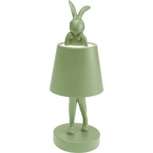 Animal Rabbit LED pöytävalaisin, matcha, 29 cm – kuva-1.