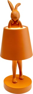 Lampa stołowa Rabbit LED 29 cm pomarańczowa – obraz-1