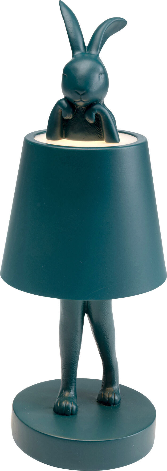 Lampa stołowa Rabbit LED 29 cm petrol – obraz-1