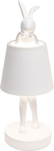 Animal Rabbit LED pöytävalaisin, valkoinen, 29cm – kuva-1.
