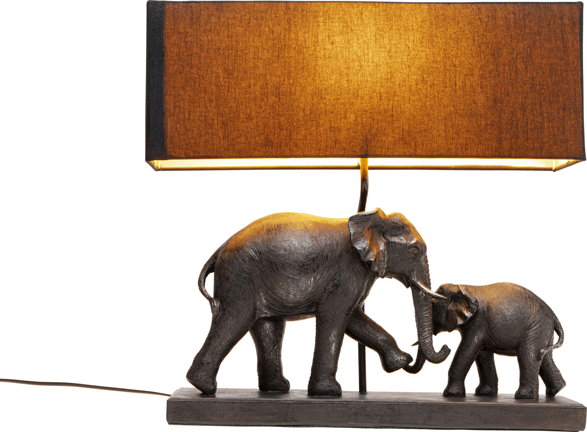 Bordslampa Elephant Family - Elefant, 50 cm – bild-1.