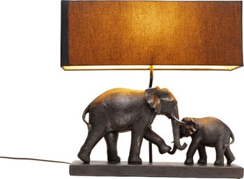 Bordslampa Elephant Family - Elefant, 50 cm – bild-1.