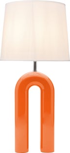 Lampa stołowa Eliano 53 cm niebieska – obraz-1