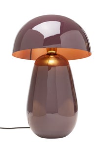 Lampa stołowa Fungo śliwkowa 44cm – obraz-1