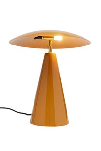 Lampa stołowa Fungo Flat pomarańczowa 33cm – obraz-1