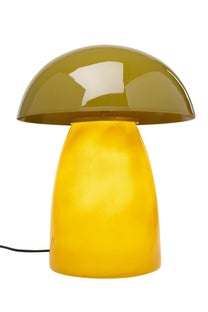 Lampa stołowa Fungo zielona 37cm – obraz-1