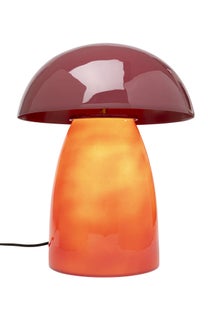Lampa stołowa Fungo malinowa 37cm – obraz-1