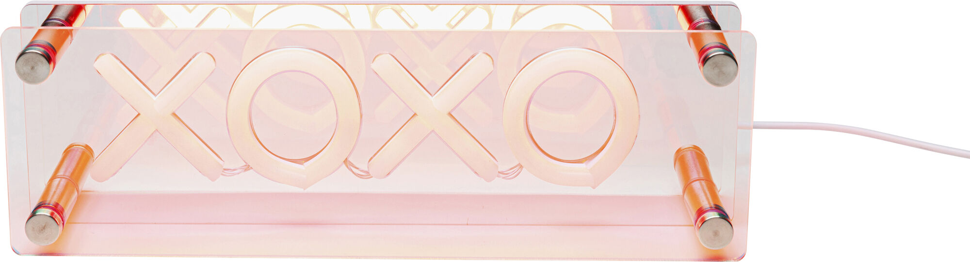 XOXO LED Font Asztali Lámpa – kép-1.