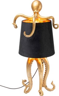 Stalinė lempa Octopus Gold/Black 60cm – paveikslėlis-1.