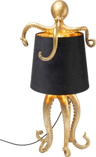 Stalinė lempa Octopus Gold/Black 60cm – paveikslėlis-1.