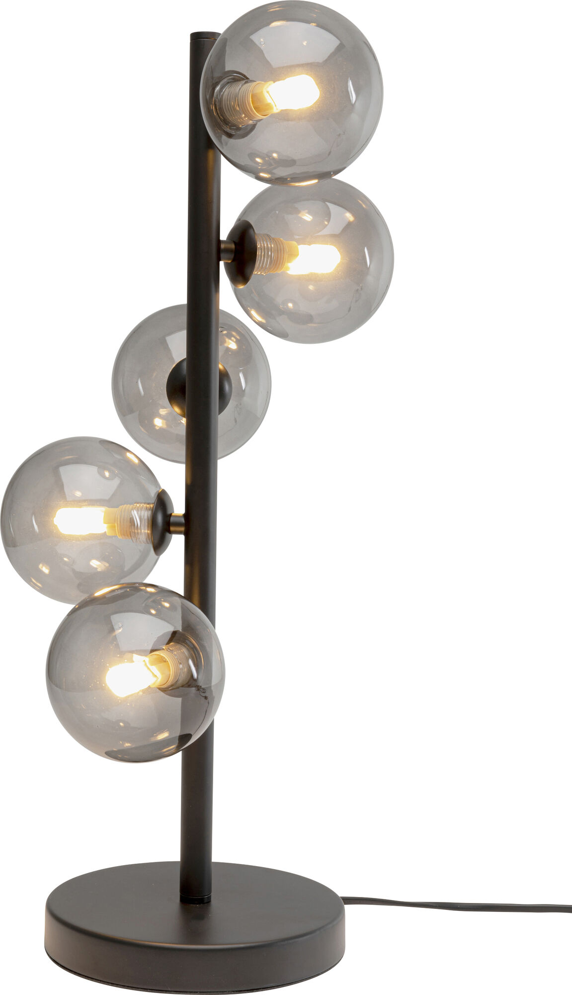 Stalinė lempa Scala Balls Black 54cm – paveikslėlis-1.