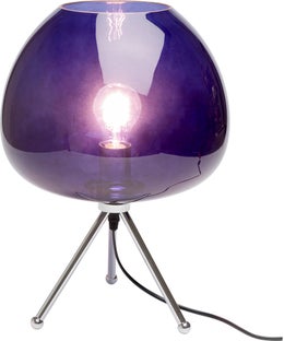 Lámpara de Sobremesa Esfera Azul Noche 43cm – Imagen-1.
