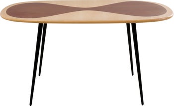 Stol Petal Nature Black 150x90cm – slika-1.