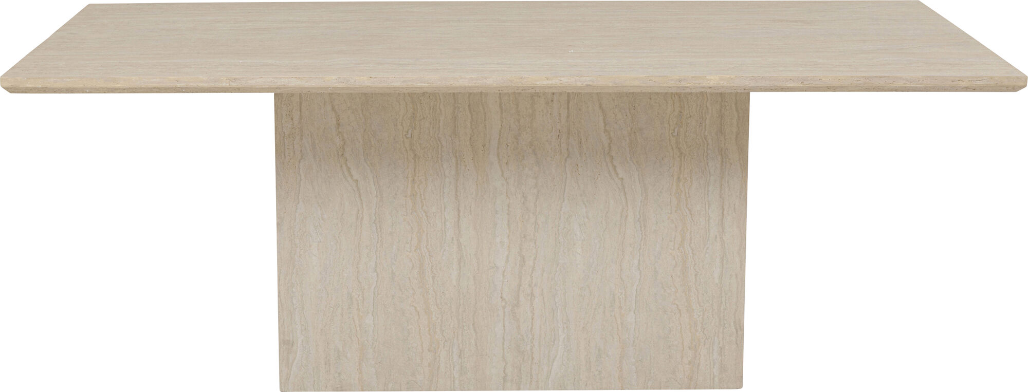 Travertino pöytä 200×100 cm – kuva-1.