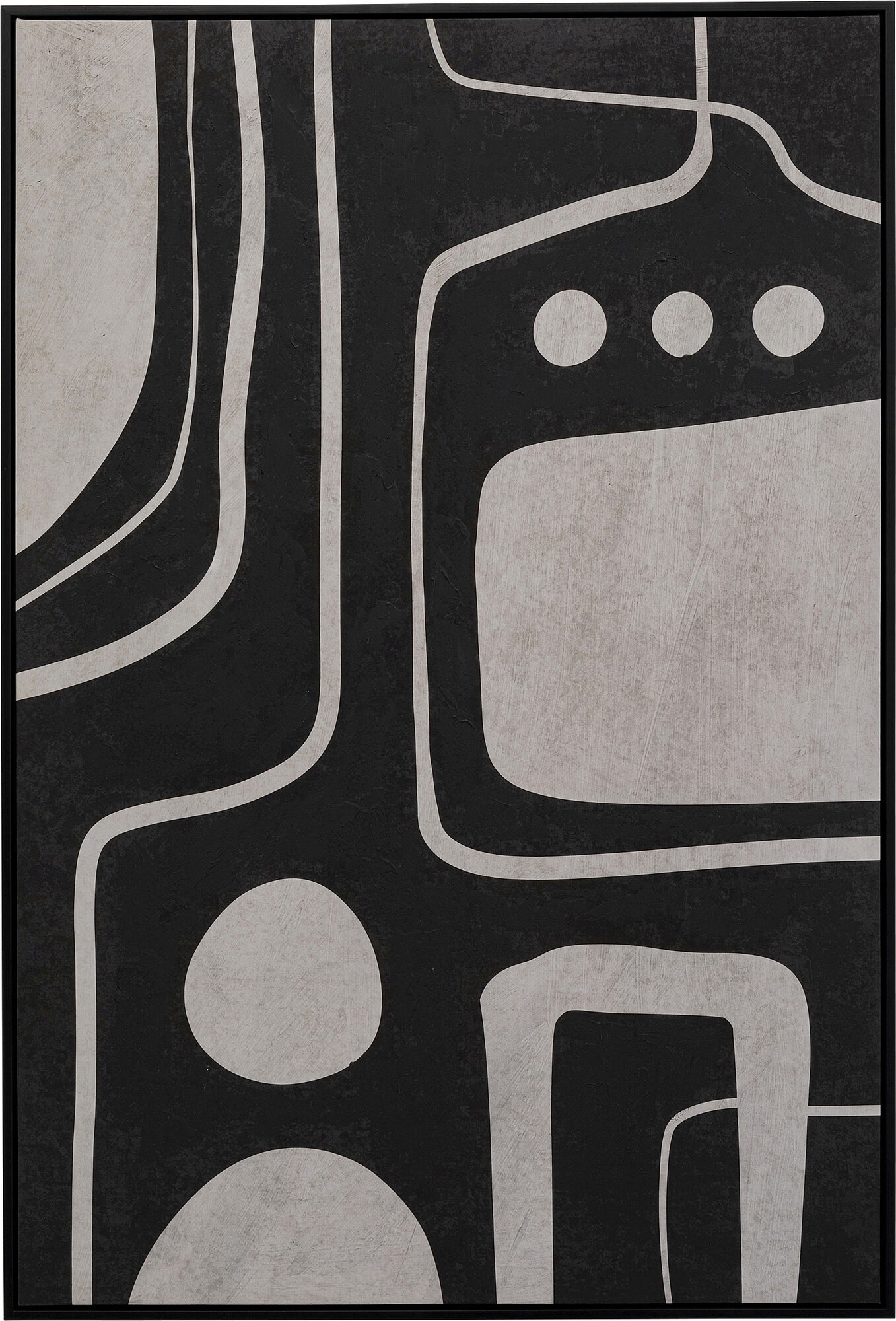 Tableau sur toîle Artistic Blacky 70x110cm – Imagen-1.