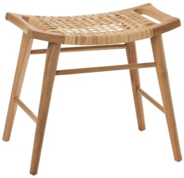 Taboret Alis 55x47 cm naturalny – obraz-1