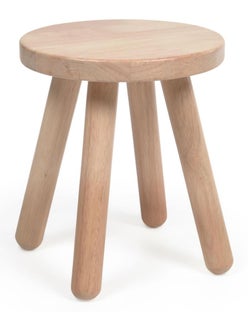 Taboret dziecięcy drewniany 28 cm – obraz-1