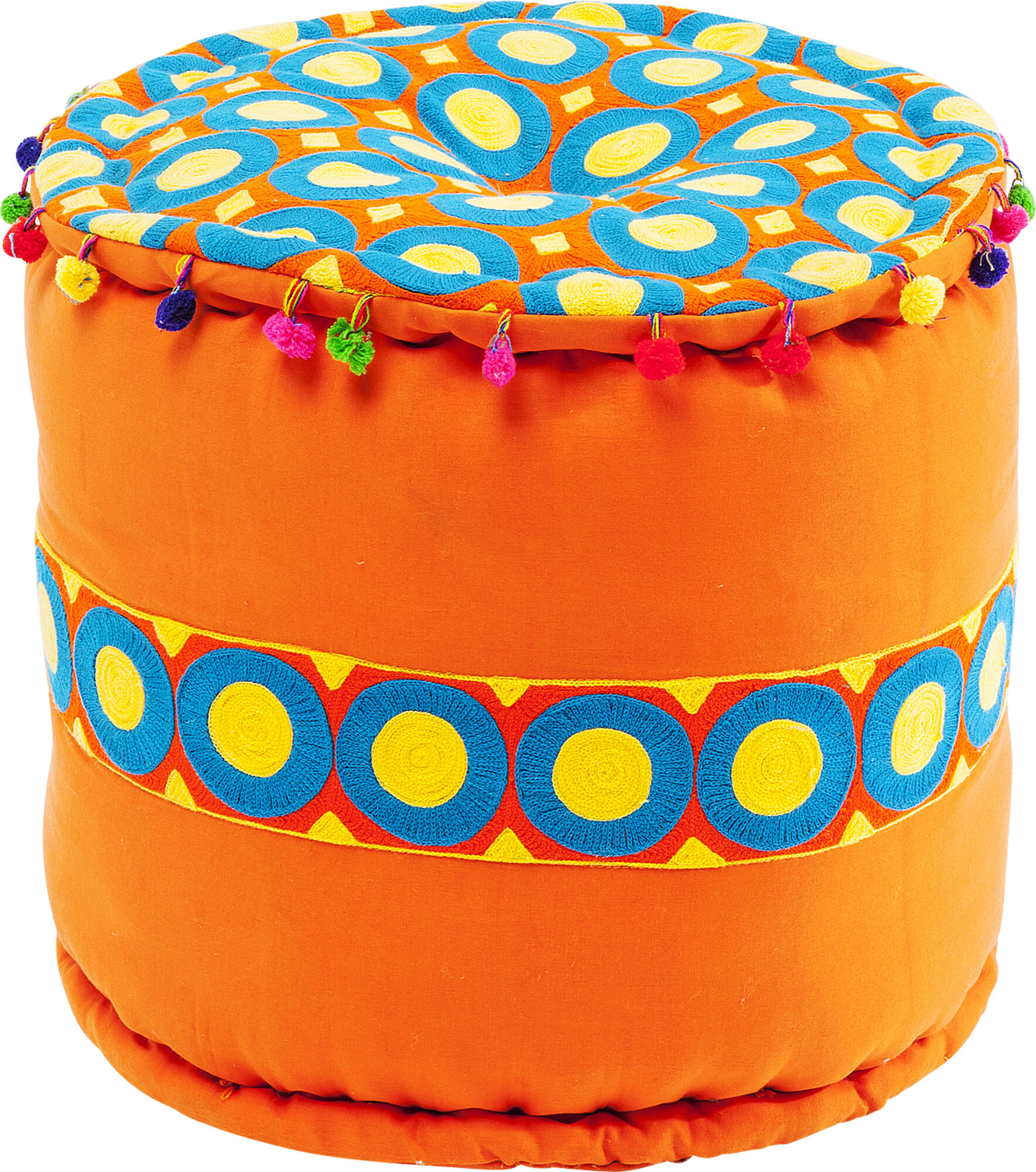 Taboret Flick Flack Ø45x43 cm kolorowy – obraz-1