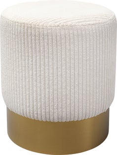 Taburet Cherry Cord  Bej-Alama Ø35 cm – imagine-1.