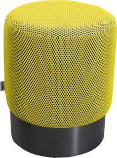 Tabure Jody Yellow crna Mesh crna Ø35cm – slika-1.