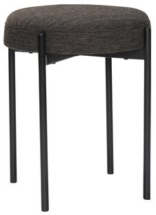 Taboret Silo Ø41x45 cm czarny – obraz-1