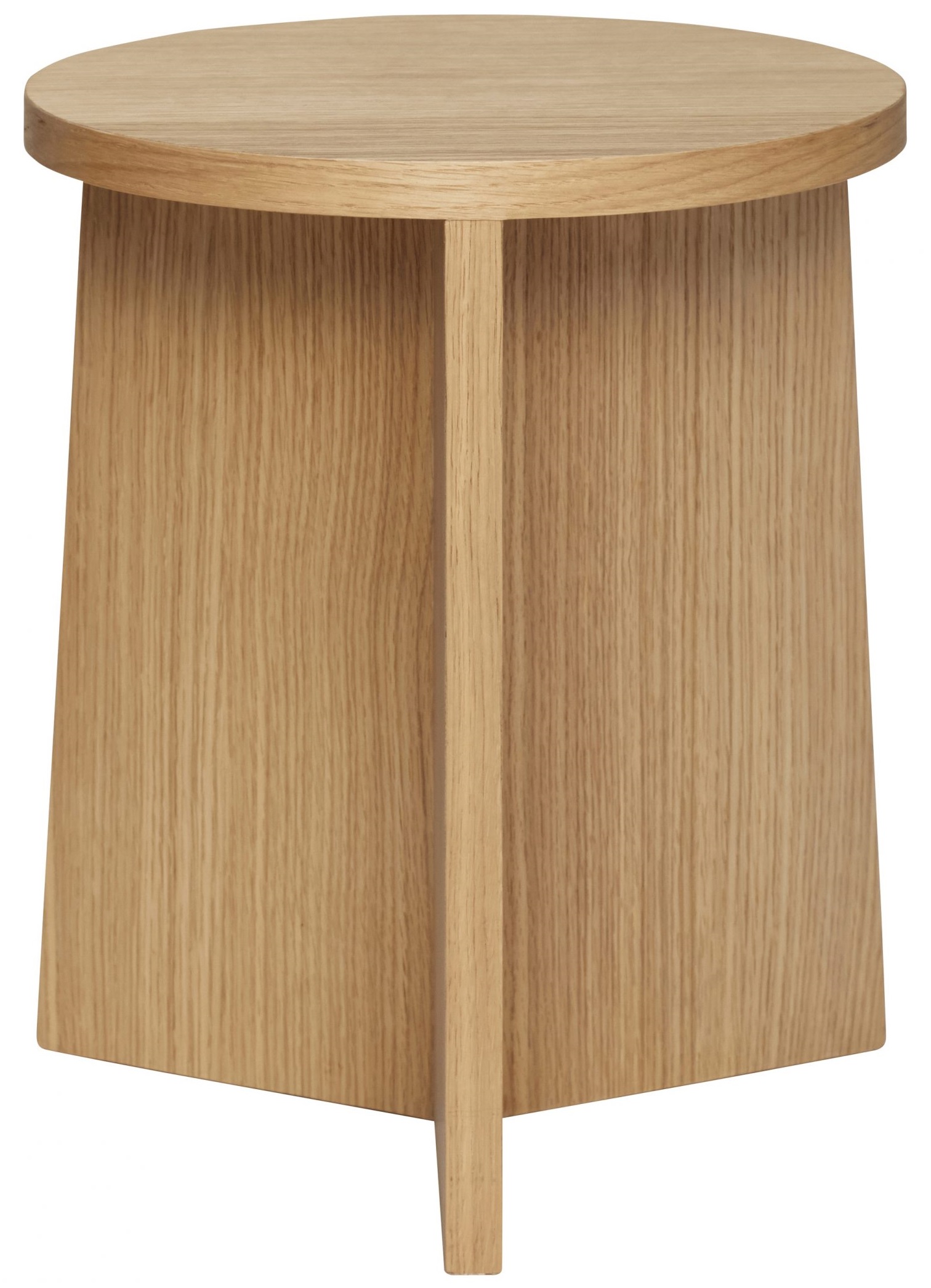 Taboret - Stolik Umand Ø35xH42 cm naturalny – obraz-1