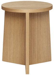 Taboret - Stolik Umand Ø35xH42 cm naturalny – obraz-1