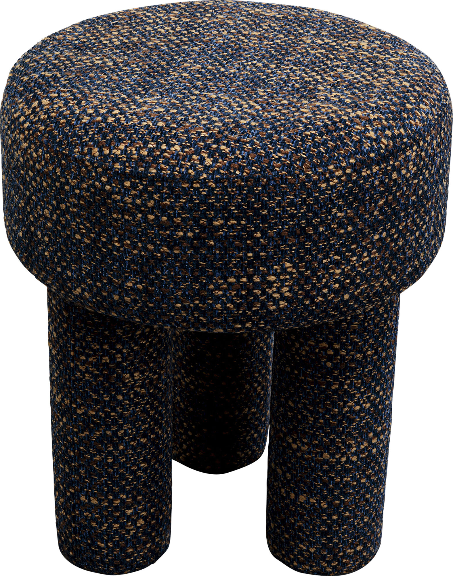 Табуретка Tripod Blue Ø36cm – изображение-1.