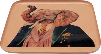 Ego elefant i smoking bakke, 27x27cm
– billede-1.