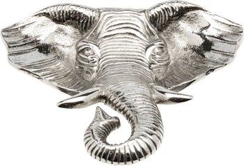 Boldog Elefánt Dekorációs tál 20x18cm – kép-1.