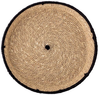 Taca dekoracyjna Oruvano Ø26 cm naturalna – obraz-1