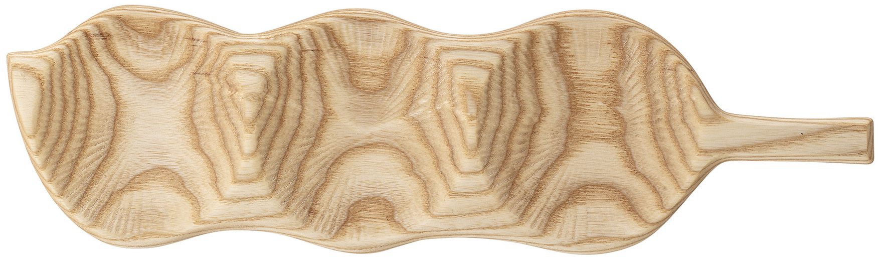 Taca na przekąski Kody drewno 35x11 cm – obraz-1
