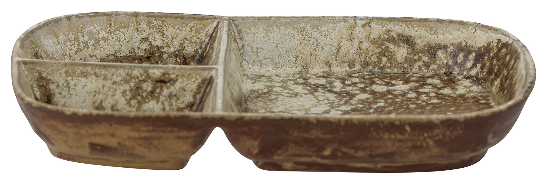 Taca Risa 26x16 cm brązowa – obraz-1