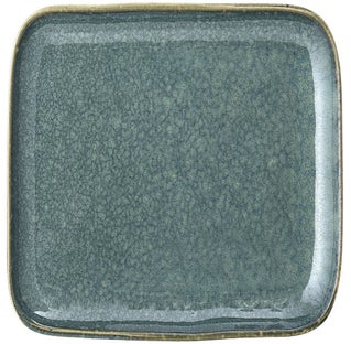 Talerz Aime 27x27 cm zielony – obraz-1