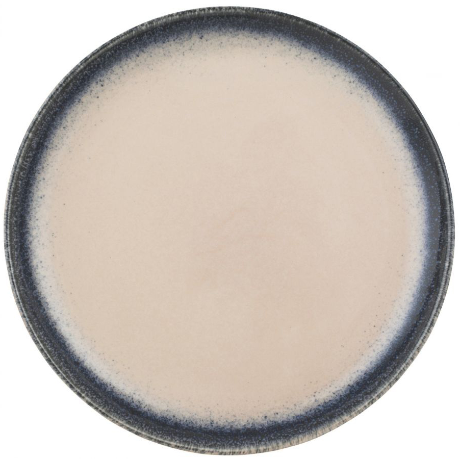 Talerz płaski okrągły Ø21 cm cielisty – obraz-1