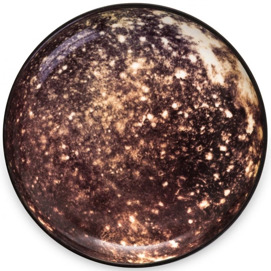 Talerz Cosmic Callisto Ø17 cm – obraz-1