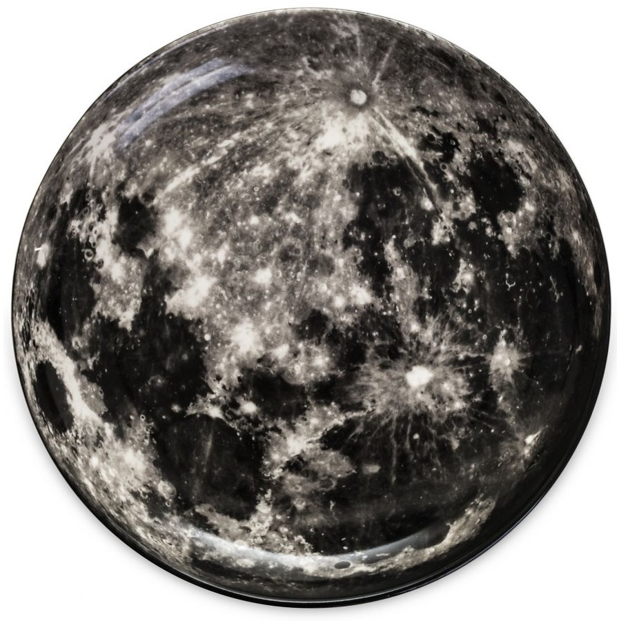 Talerz Cosmic Moon Ø30 cm – obraz-1