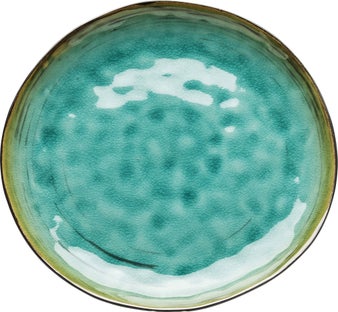 Talerz Crackle Vivido Ø27 cm turkusowy – grafika-1.