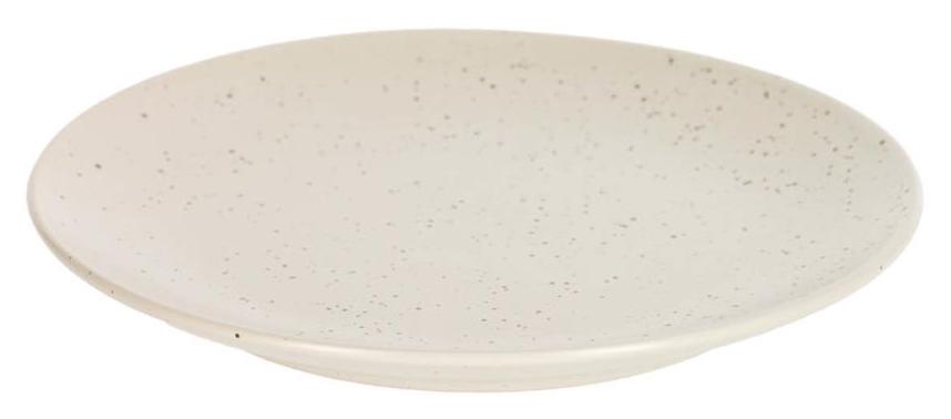 Talerz deserowy ∅21 cm biały – obraz-1