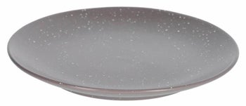 Talerz deserowy ceramiczny 21 cm ciemnoszary – obraz-1