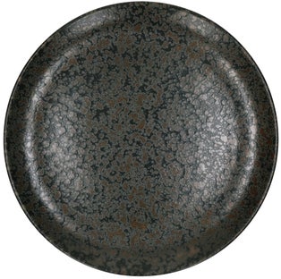 Talerz deserowy Basalt Ø22 cm czarny – obraz-1