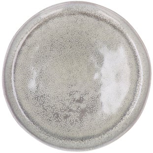 Talerz deserowy Flocon Ø21 cm taupe – obraz-1