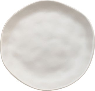 Plato de postre ecológico Ø20 cm gris – Imagen-1.