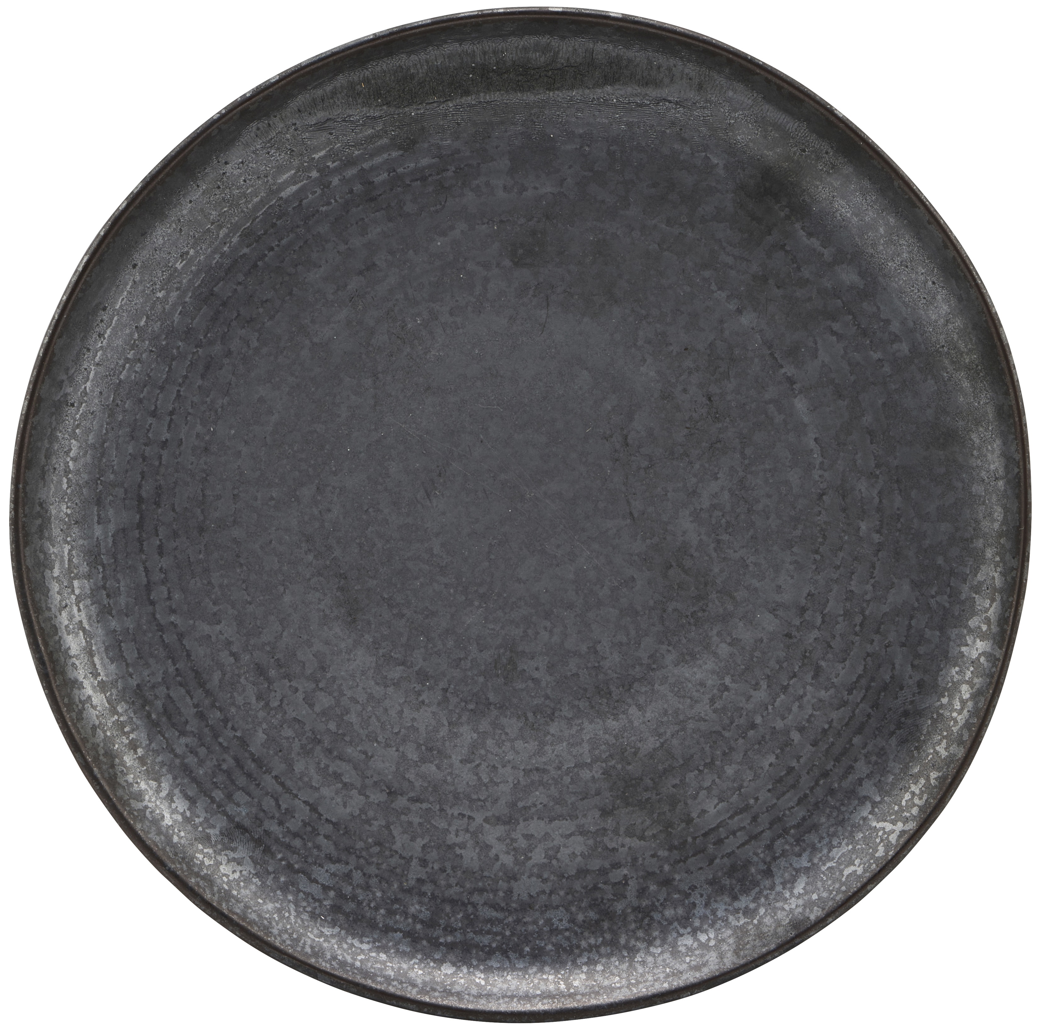 Talerz deserowy Pion Ø22 cm czarno-brązowy – obraz-1