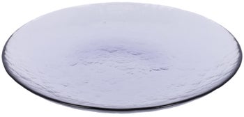 Talerz deserowy szklany Ø21x2 cm fioletowy – obraz-1