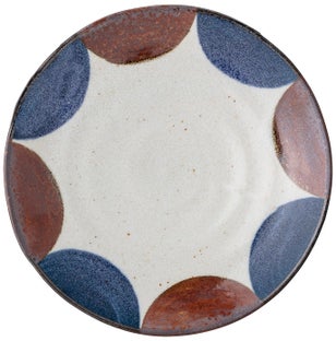 Talerz deserowy z porcelany kolorowy Ø16 cm – obraz-1