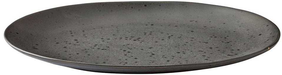 Talerz do serwowania Grill 30x23 cm czarny – obraz-1